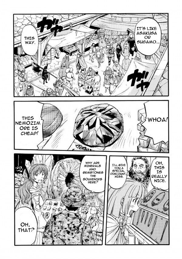 Gate - Jietai Kare no Chi nite, Kaku Tatakeri Chapter 57 page 13 - Chapter 57
