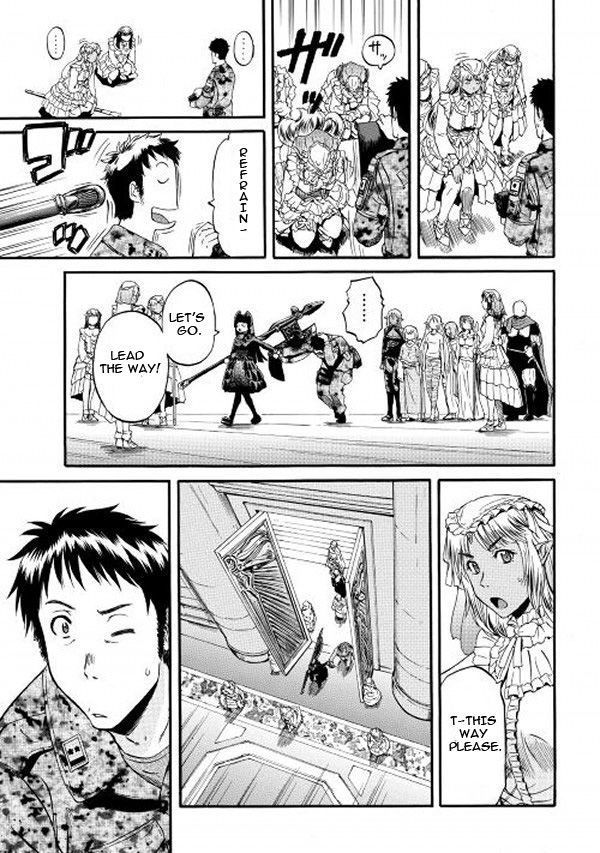 Gate - Jietai Kare no Chi nite, Kaku Tatakeri Chapter 57 page 18 - Chapter 57