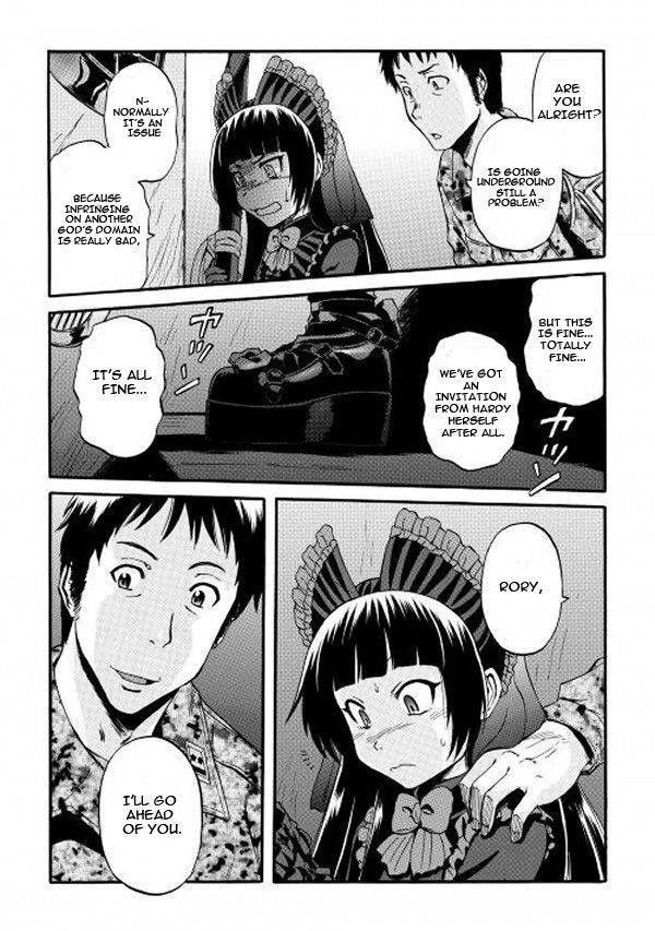 Gate - Jietai Kare no Chi nite, Kaku Tatakeri Chapter 57 page 20 - Chapter 57