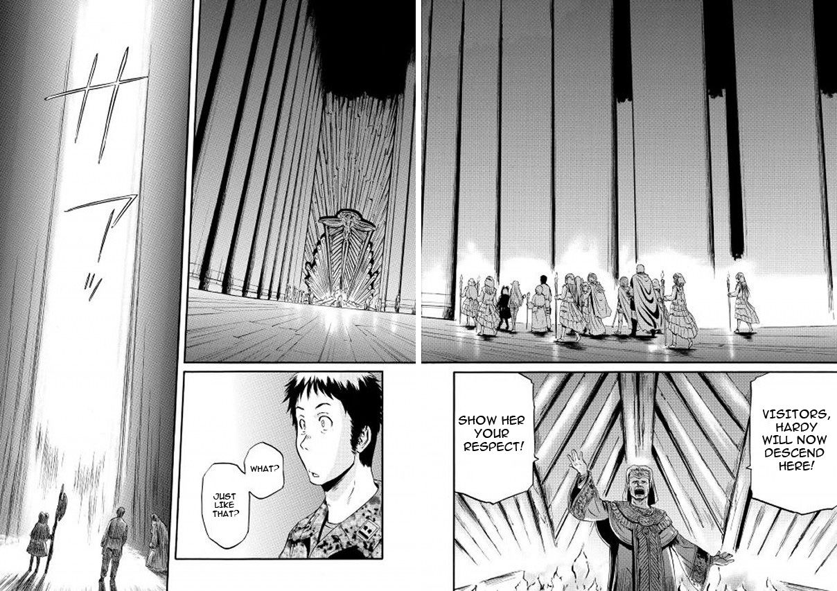 Gate - Jietai Kare no Chi nite, Kaku Tatakeri Chapter 57 page 22 - Chapter 57