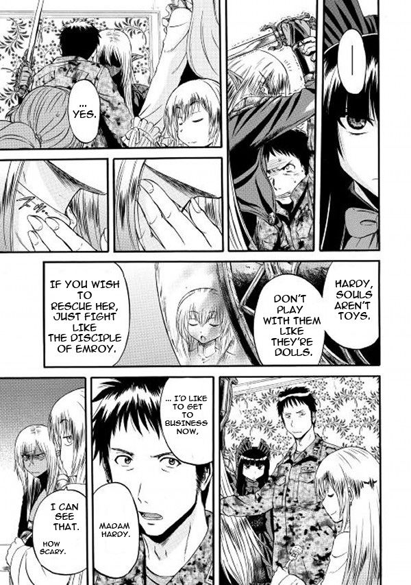 Gate - Jietai Kare no Chi nite, Kaku Tatakeri Chapter 58 page 21 - Chapter 58