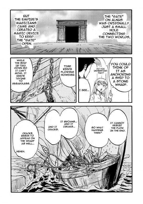 Gate - Jietai Kare no Chi nite, Kaku Tatakeri Chapter 58 page 25 - Chapter 58