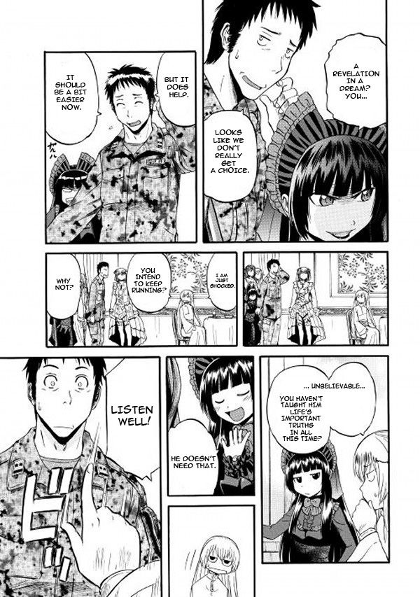 Gate - Jietai Kare no Chi nite, Kaku Tatakeri Chapter 58 page 35 - Chapter 58