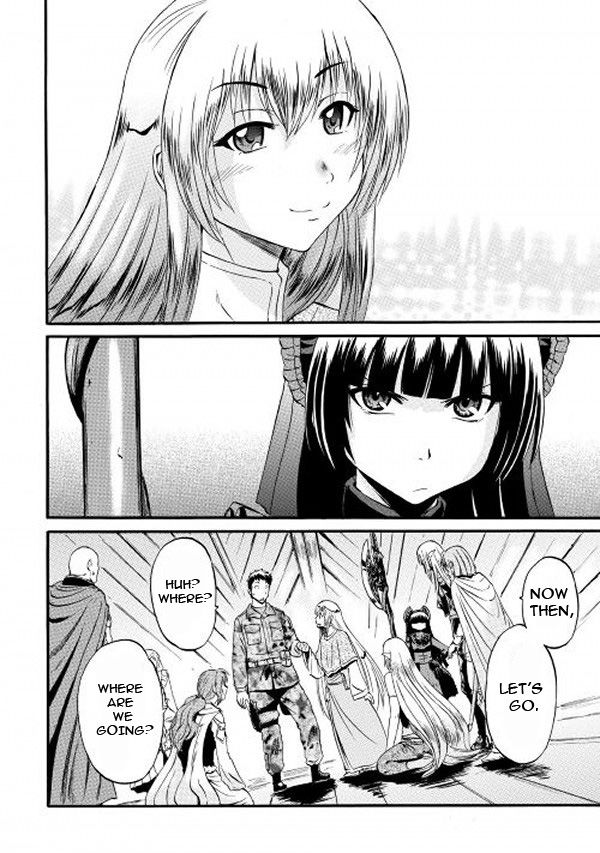 Gate - Jietai Kare no Chi nite, Kaku Tatakeri Chapter 58 page 4 - Chapter 58