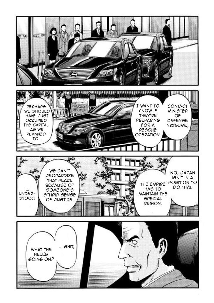 Gate - Jietai Kare no Chi nite, Kaku Tatakeri Chapter 59 page 11 - Chapter 59