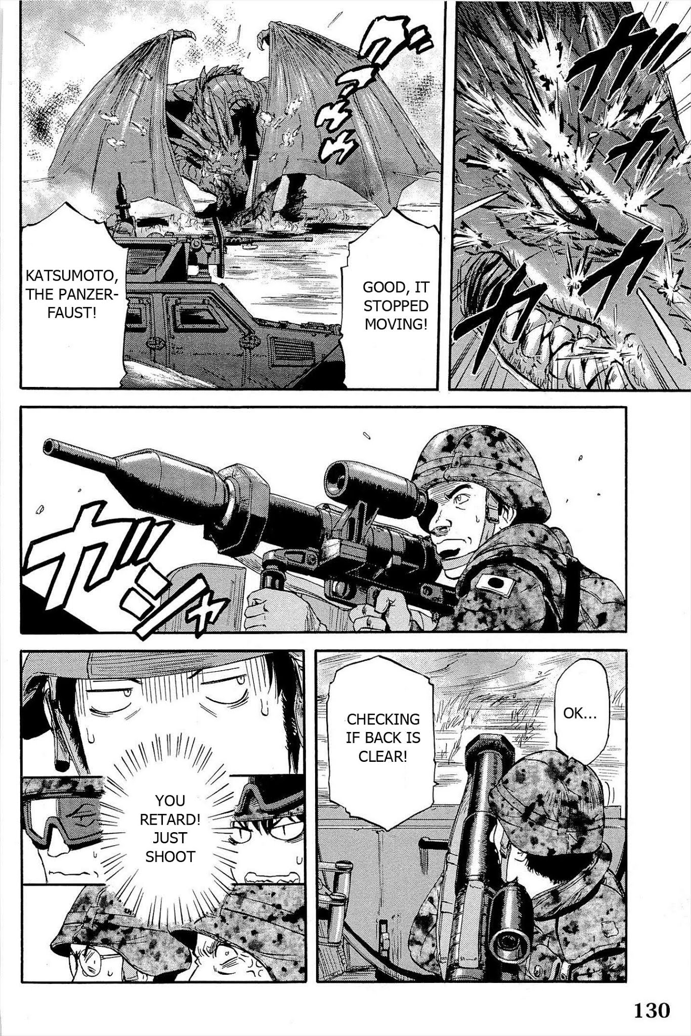 Gate - Jietai Kare no Chi nite, Kaku Tatakeri Chapter 6 page 12 - Chapter 6: Intercepting the Flame Dragon