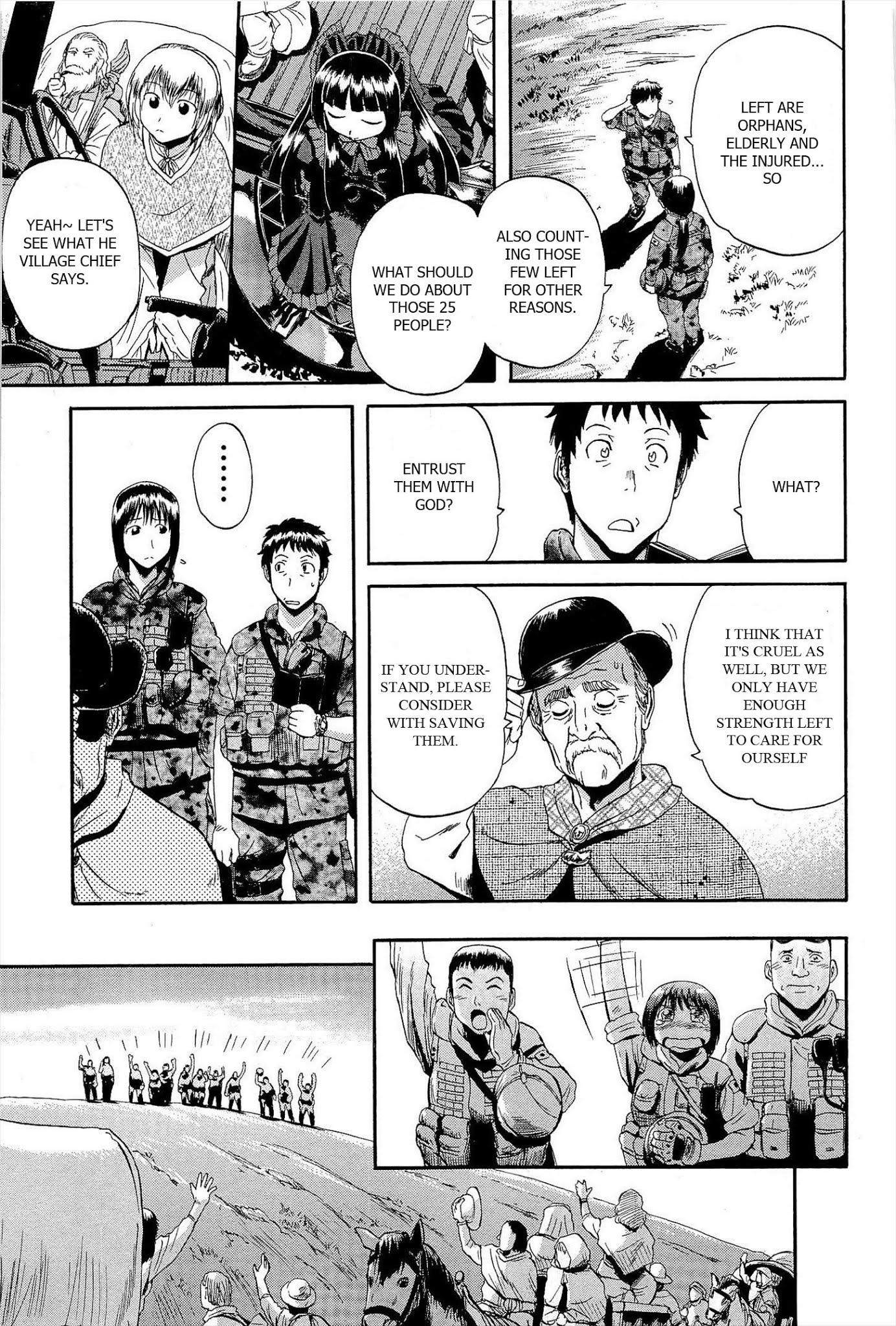 Gate - Jietai Kare no Chi nite, Kaku Tatakeri Chapter 6 page 22 - Chapter 6: Intercepting the Flame Dragon