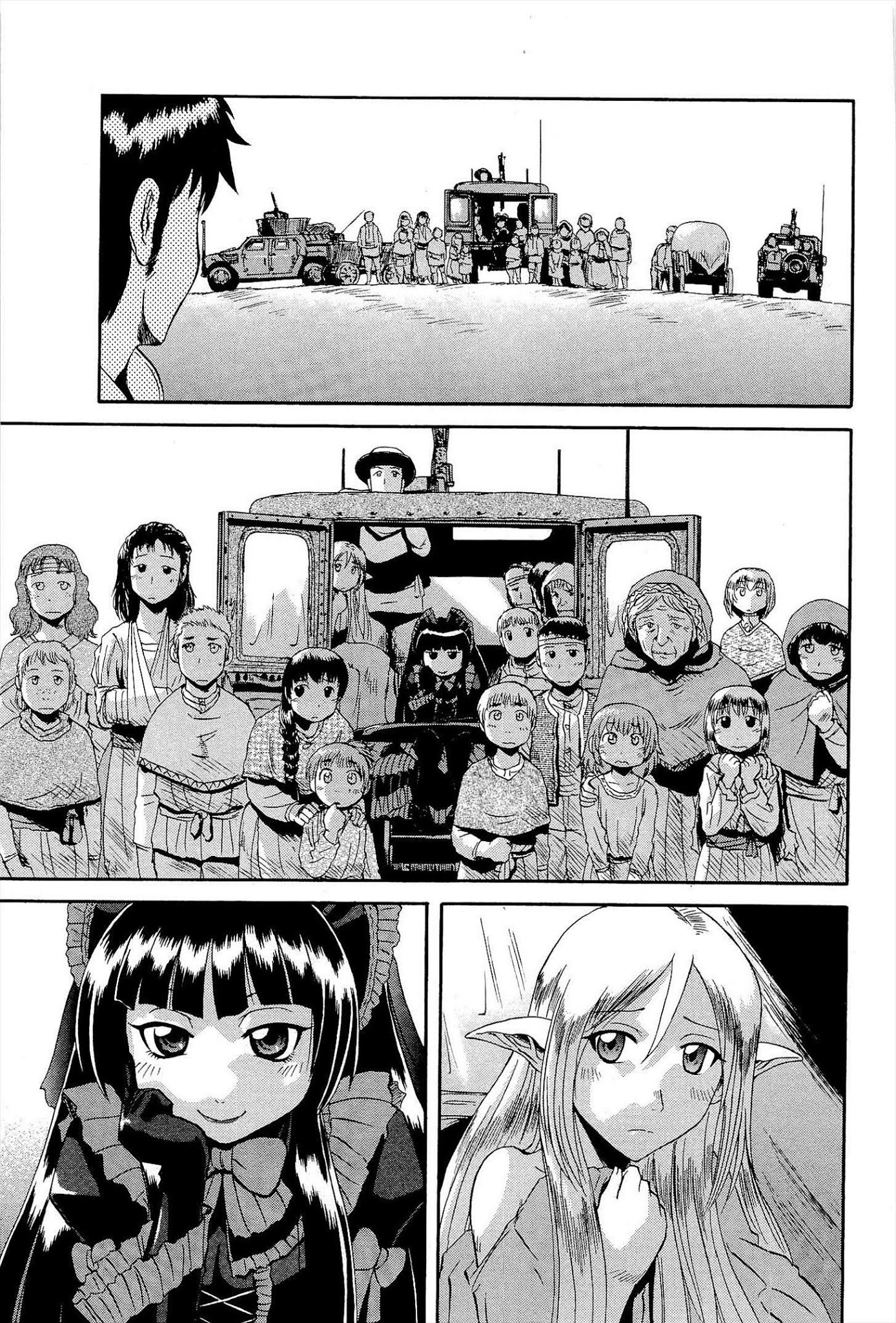 Gate - Jietai Kare no Chi nite, Kaku Tatakeri Chapter 6 page 24 - Chapter 6: Intercepting the Flame Dragon