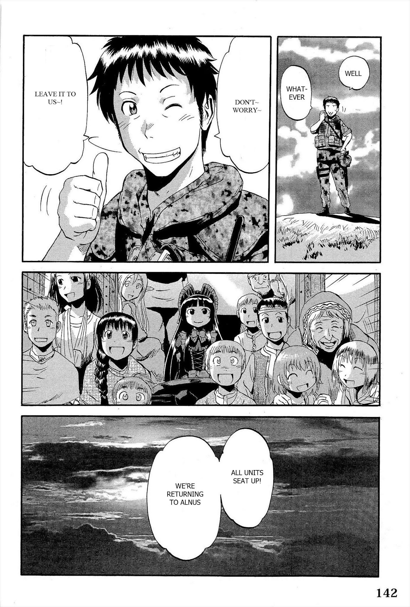 Gate - Jietai Kare no Chi nite, Kaku Tatakeri Chapter 6 page 25 - Chapter 6: Intercepting the Flame Dragon