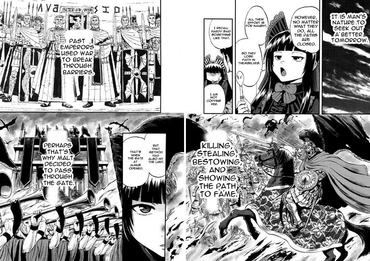 Gate - Jietai Kare no Chi nite, Kaku Tatakeri Chapter 61.2 page 14 - Chapter 61.2