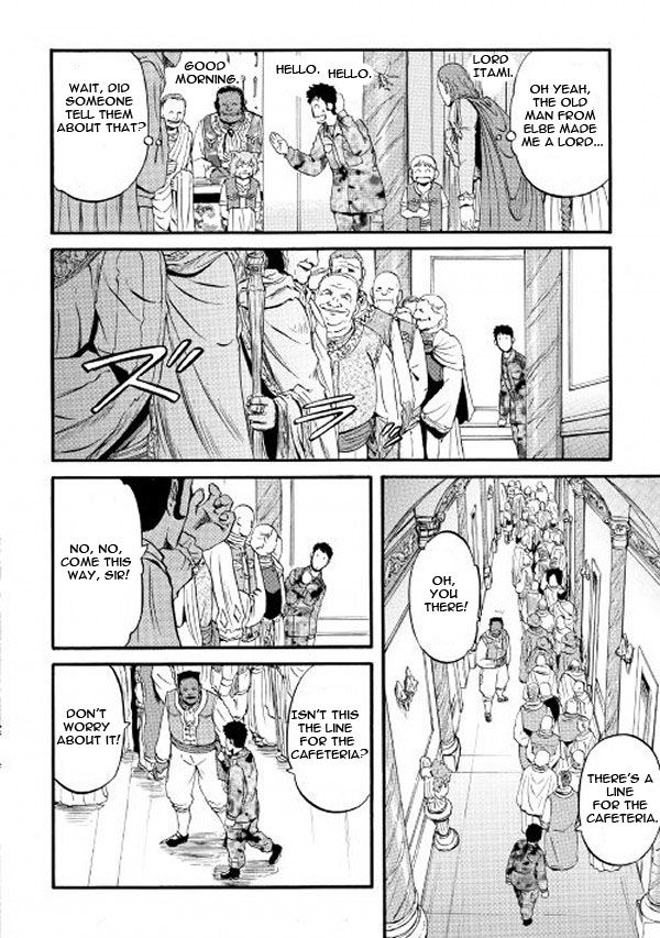 Gate - Jietai Kare no Chi nite, Kaku Tatakeri Chapter 61.2 page 6 - Chapter 61.2