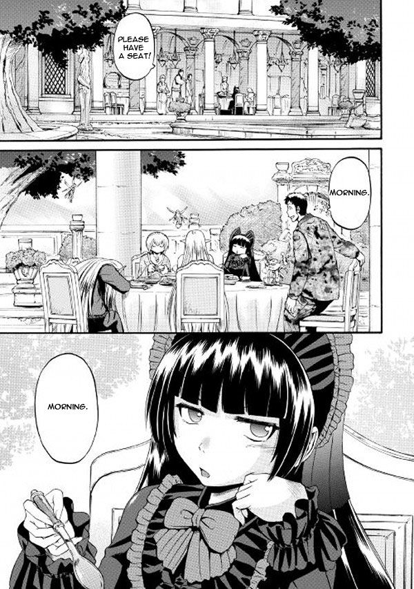 Gate - Jietai Kare no Chi nite, Kaku Tatakeri Chapter 61.2 page 7 - Chapter 61.2
