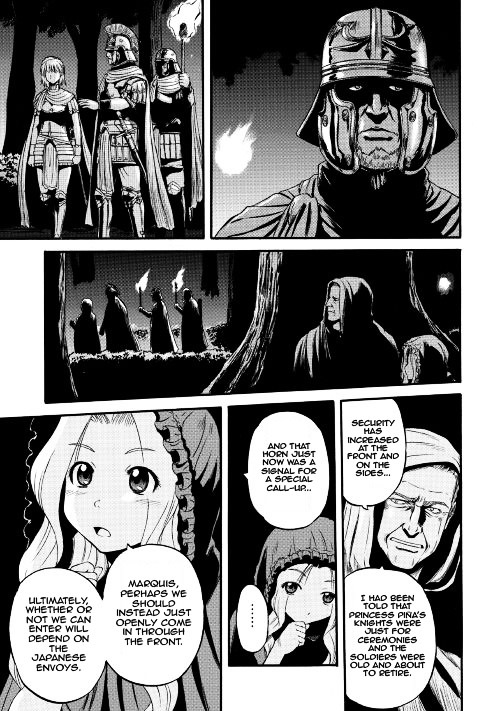 Gate - Jietai Kare no Chi nite, Kaku Tatakeri Chapter 63.2 page 16 - Chapter 63 v2
