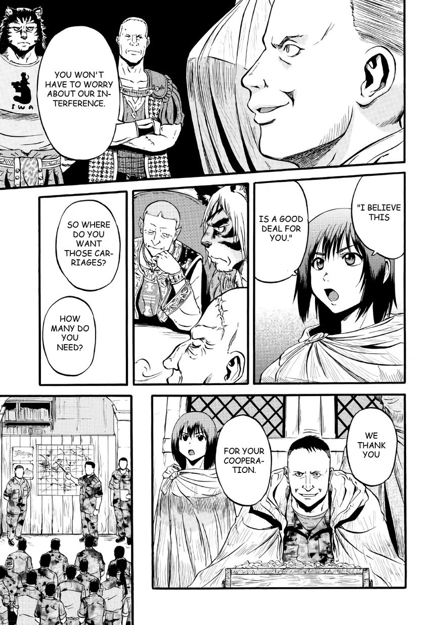 Gate - Jietai Kare no Chi nite, Kaku Tatakeri Chapter 66 page 22 - Chapter 66