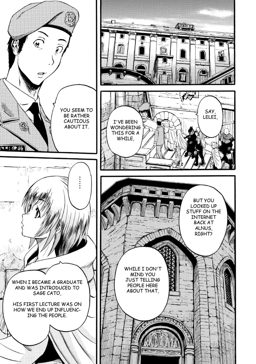Gate - Jietai Kare no Chi nite, Kaku Tatakeri Chapter 67 page 23 - Chapter 67