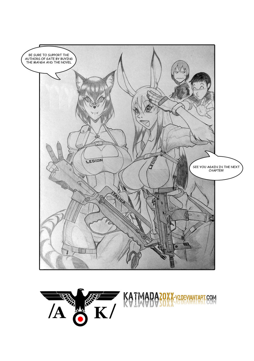 Gate - Jietai Kare no Chi nite, Kaku Tatakeri Chapter 67 page 41 - Chapter 67