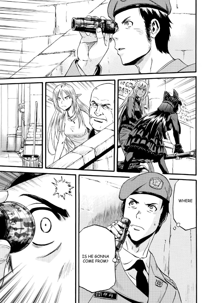 Gate - Jietai Kare no Chi nite, Kaku Tatakeri Chapter 68 page 35 - Chapter 68