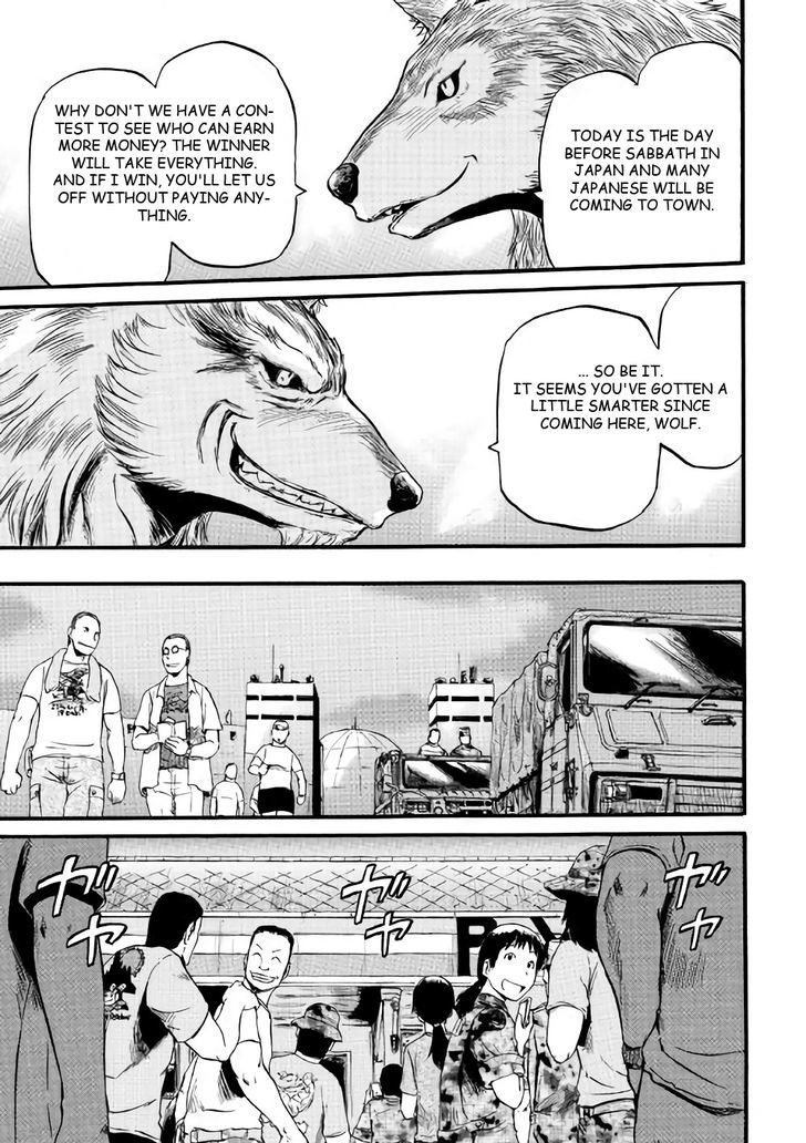 Gate - Jietai Kare no Chi nite, Kaku Tatakeri Chapter 69.5 page 9 - Chapter 69.5
