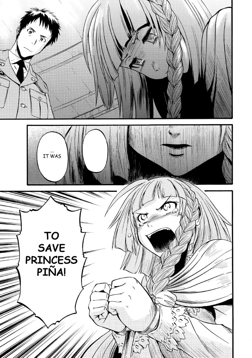 Gate - Jietai Kare no Chi nite, Kaku Tatakeri Chapter 69 page 21 - Chapter 69