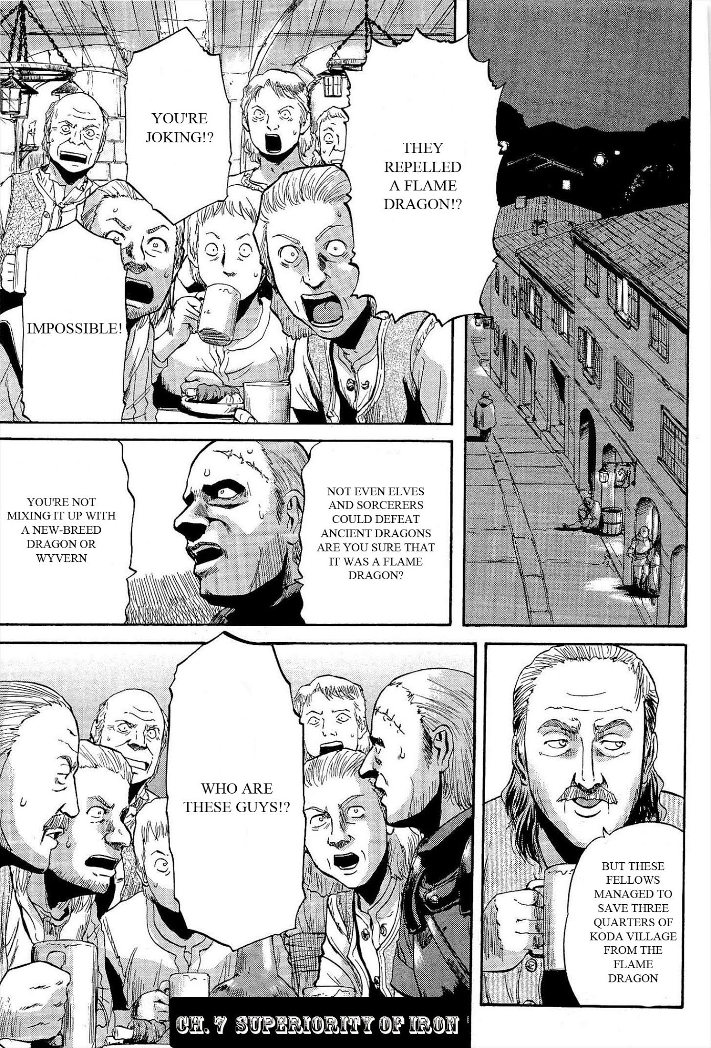 Gate - Jietai Kare no Chi nite, Kaku Tatakeri Chapter 7 page 1 - Chapter 7: Superiority of Iron