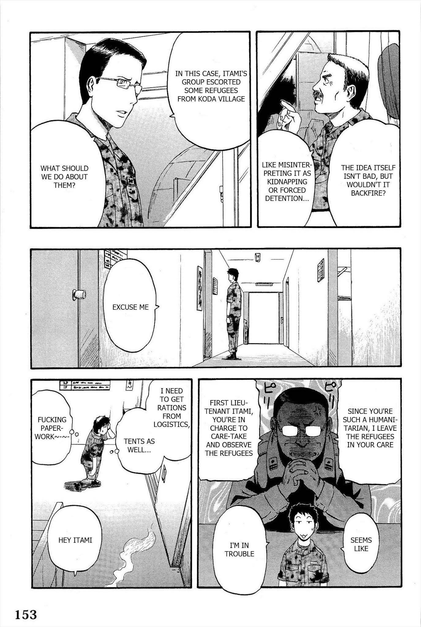 Gate - Jietai Kare no Chi nite, Kaku Tatakeri Chapter 7 page 11 - Chapter 7: Superiority of Iron
