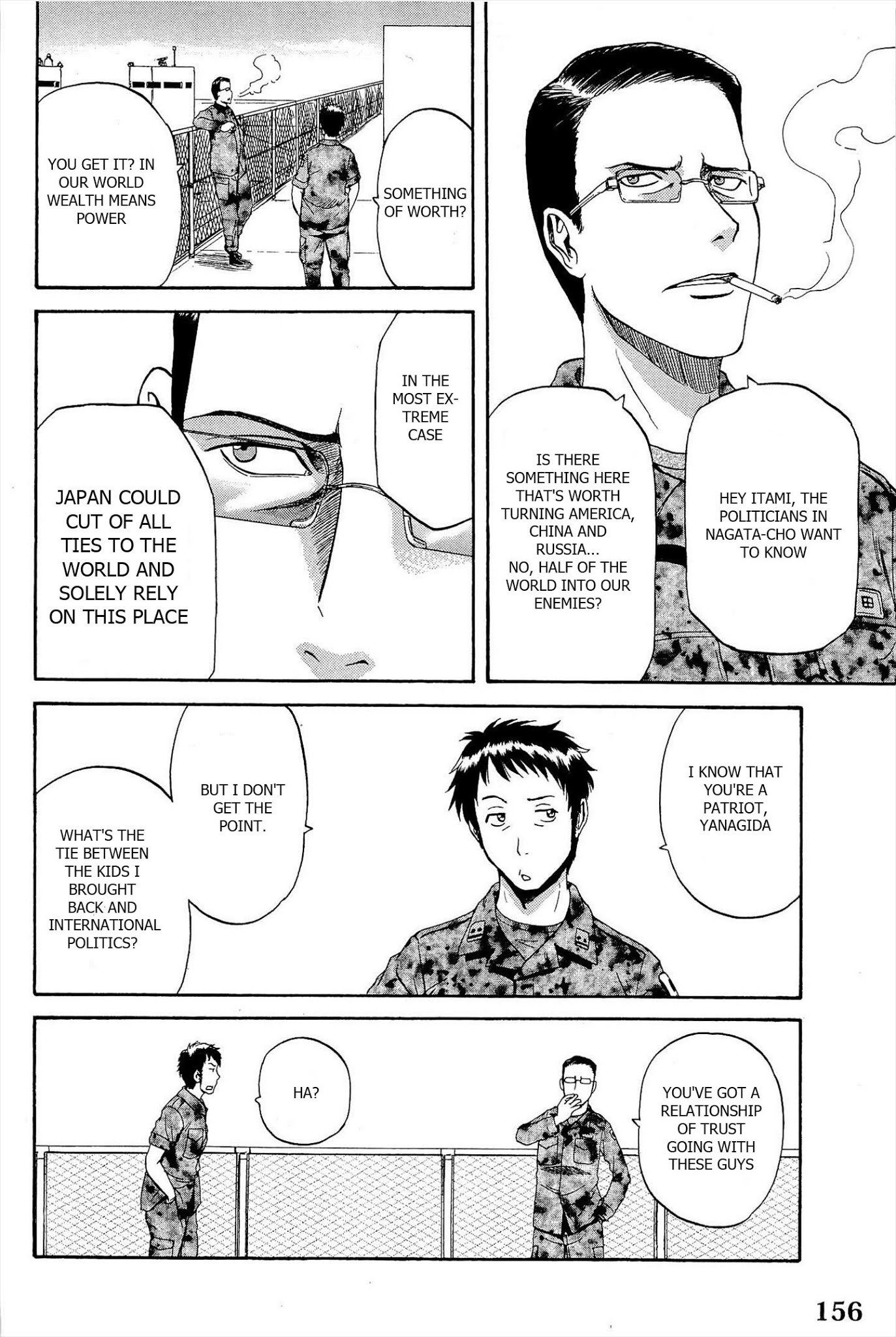 Gate - Jietai Kare no Chi nite, Kaku Tatakeri Chapter 7 page 14 - Chapter 7: Superiority of Iron