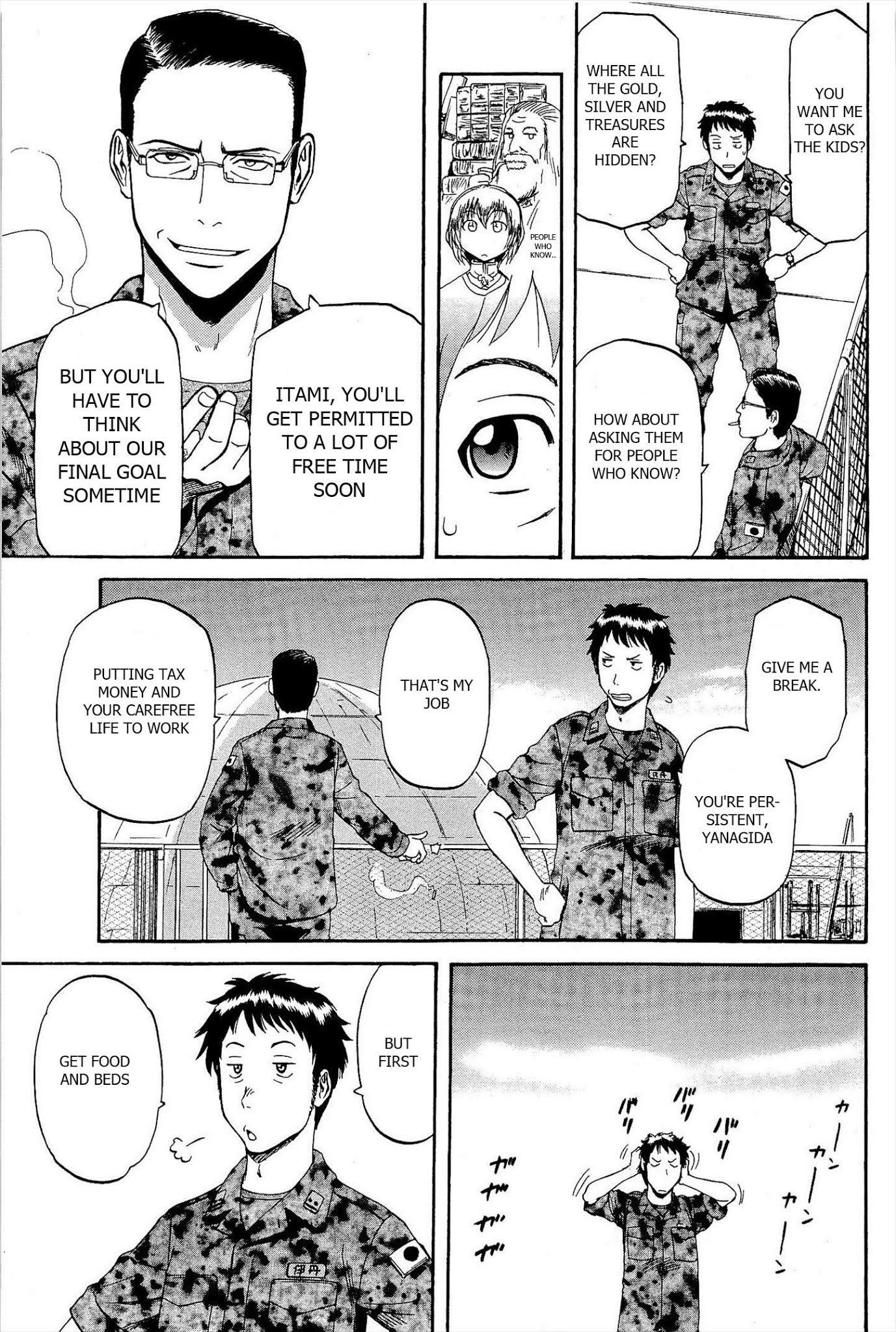 Gate - Jietai Kare no Chi nite, Kaku Tatakeri Chapter 7 page 15 - Chapter 7: Superiority of Iron