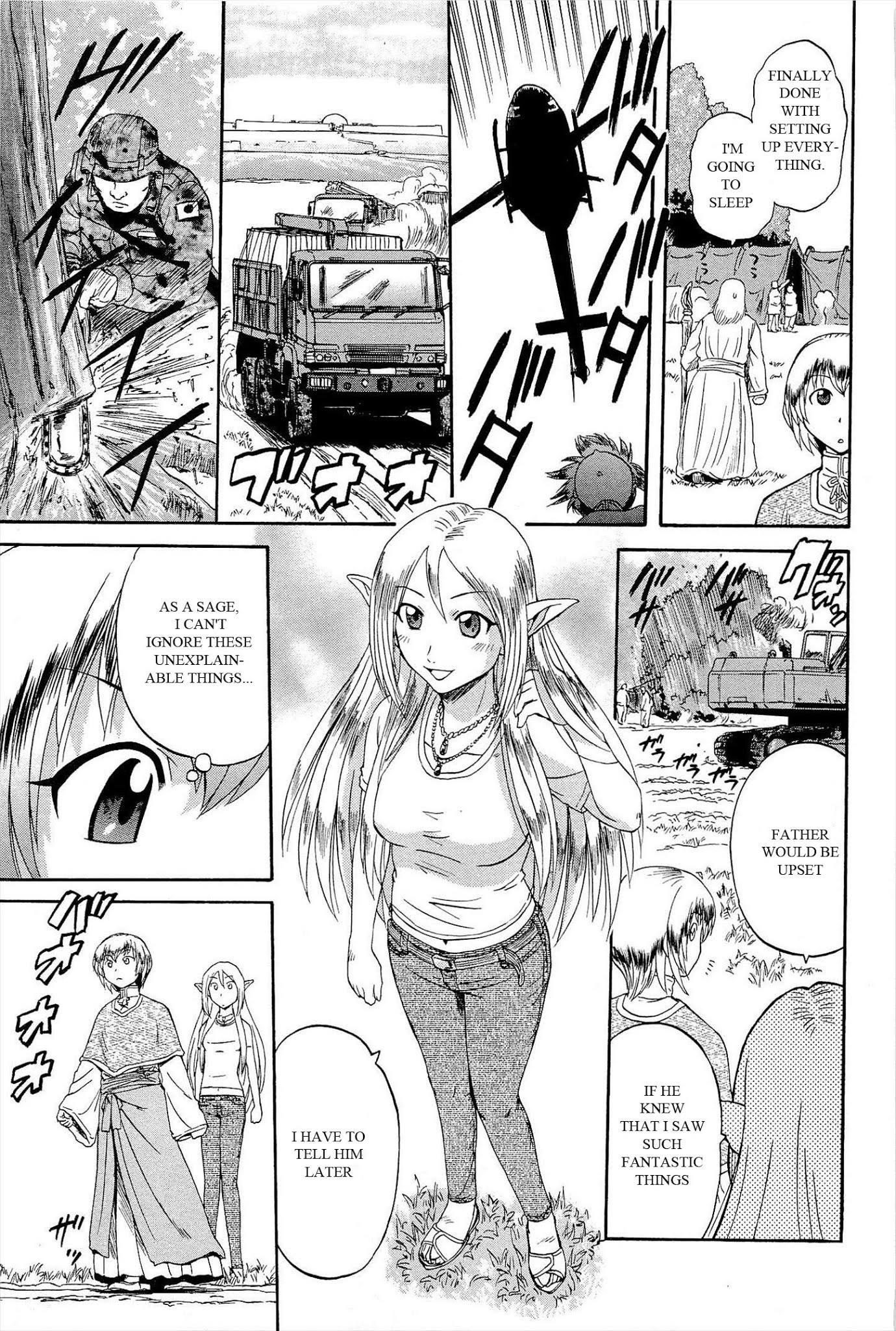 Gate - Jietai Kare no Chi nite, Kaku Tatakeri Chapter 7 page 17 - Chapter 7: Superiority of Iron
