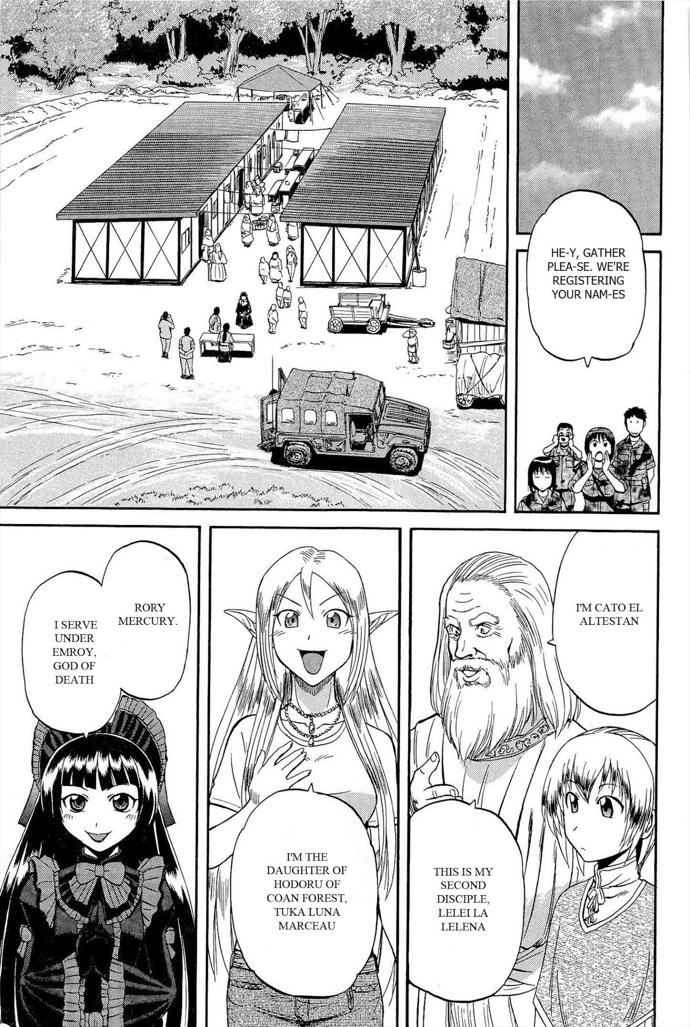 Gate - Jietai Kare no Chi nite, Kaku Tatakeri Chapter 7 page 19 - Chapter 7: Superiority of Iron