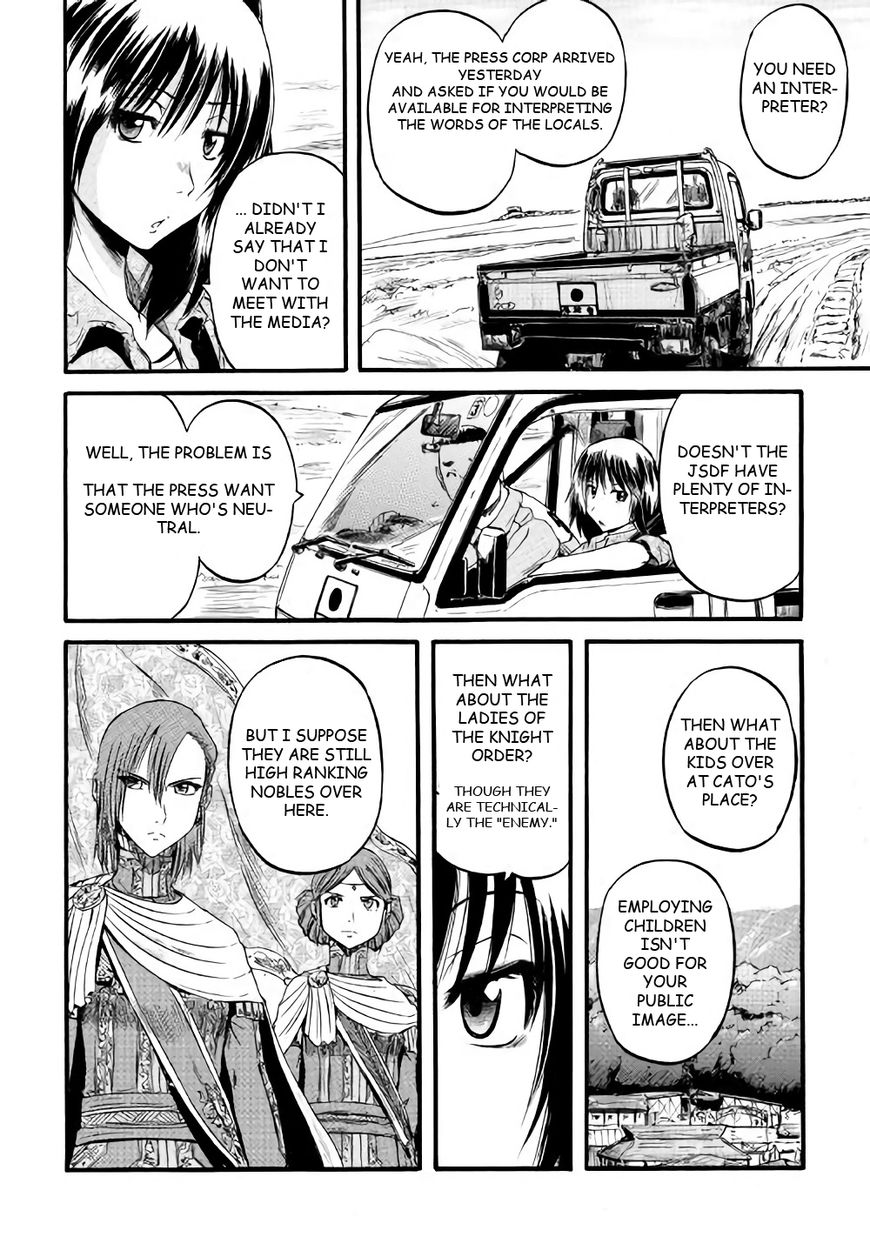 Gate - Jietai Kare no Chi nite, Kaku Tatakeri Chapter 70 page 9 - Chapter 70