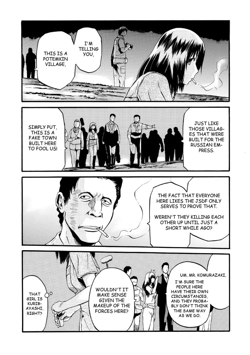 Gate - Jietai Kare no Chi nite, Kaku Tatakeri Chapter 71 page 13 - Chapter 71