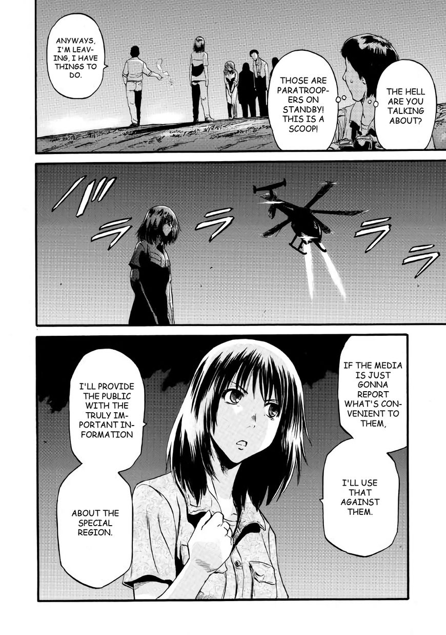 Gate - Jietai Kare no Chi nite, Kaku Tatakeri Chapter 71 page 21 - Chapter 71