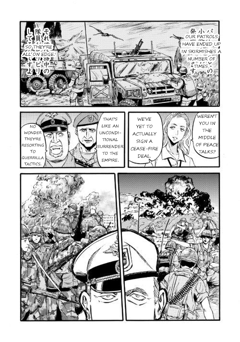 Gate - Jietai Kare no Chi nite, Kaku Tatakeri Chapter 72 page 10 - Chapter 72