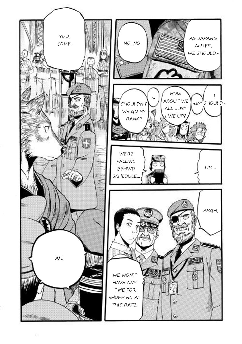Gate - Jietai Kare no Chi nite, Kaku Tatakeri Chapter 72 page 16 - Chapter 72