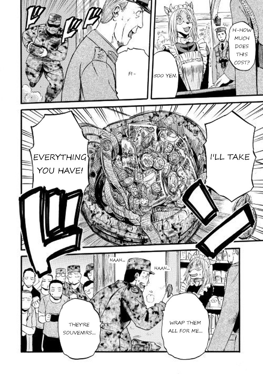 Gate - Jietai Kare no Chi nite, Kaku Tatakeri Chapter 72 page 23 - Chapter 72