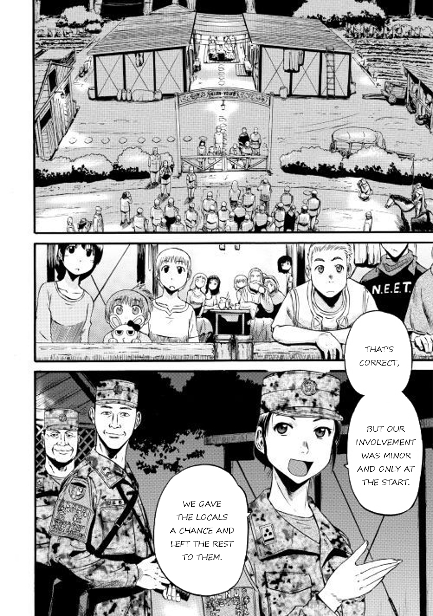 Gate - Jietai Kare no Chi nite, Kaku Tatakeri Chapter 72 page 3 - Chapter 72