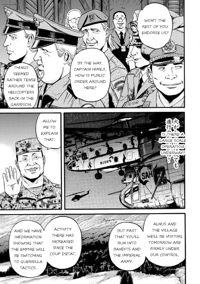 Gate - Jietai Kare no Chi nite, Kaku Tatakeri Chapter 72 page 9 - Chapter 72