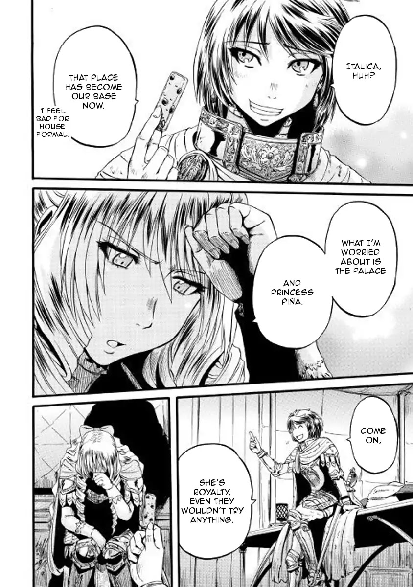 Gate - Jietai Kare no Chi nite, Kaku Tatakeri Chapter 73 page 14 - Chapter 73