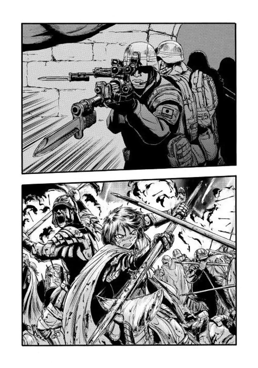 Gate - Jietai Kare no Chi nite, Kaku Tatakeri Chapter 73 page 34 - Chapter 73