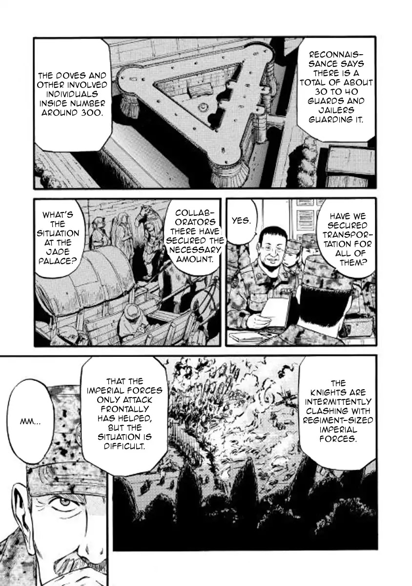 Gate - Jietai Kare no Chi nite, Kaku Tatakeri Chapter 74 page 11 - Chapter 74