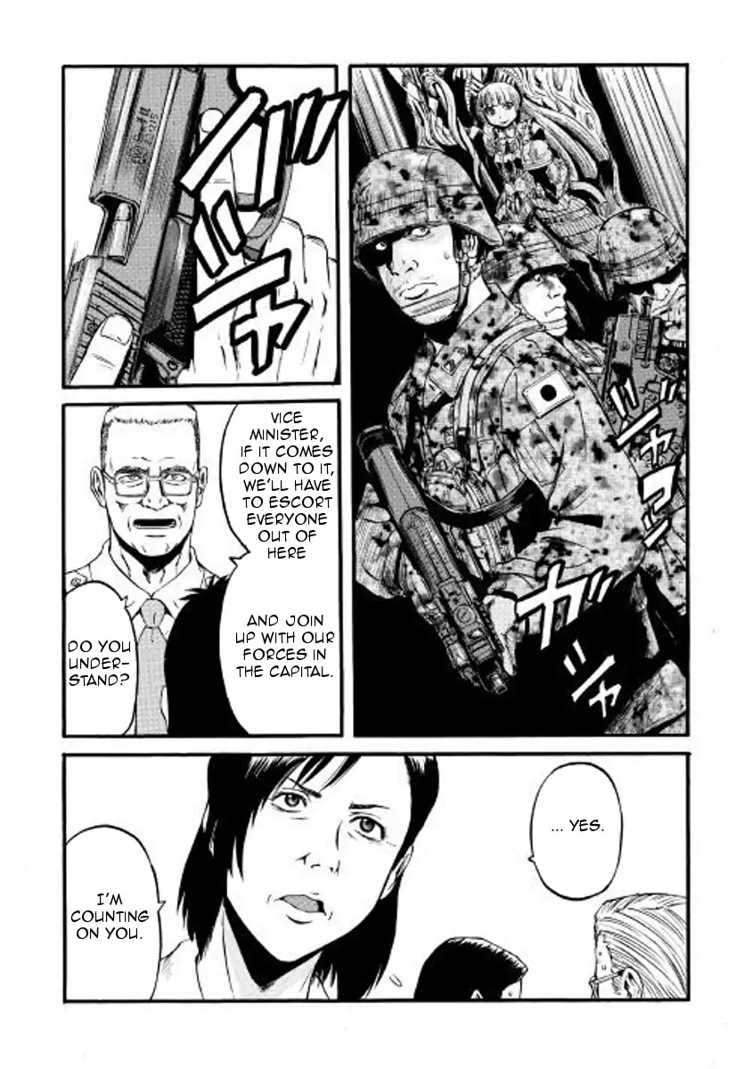 Gate - Jietai Kare no Chi nite, Kaku Tatakeri Chapter 74 page 18 - Chapter 74