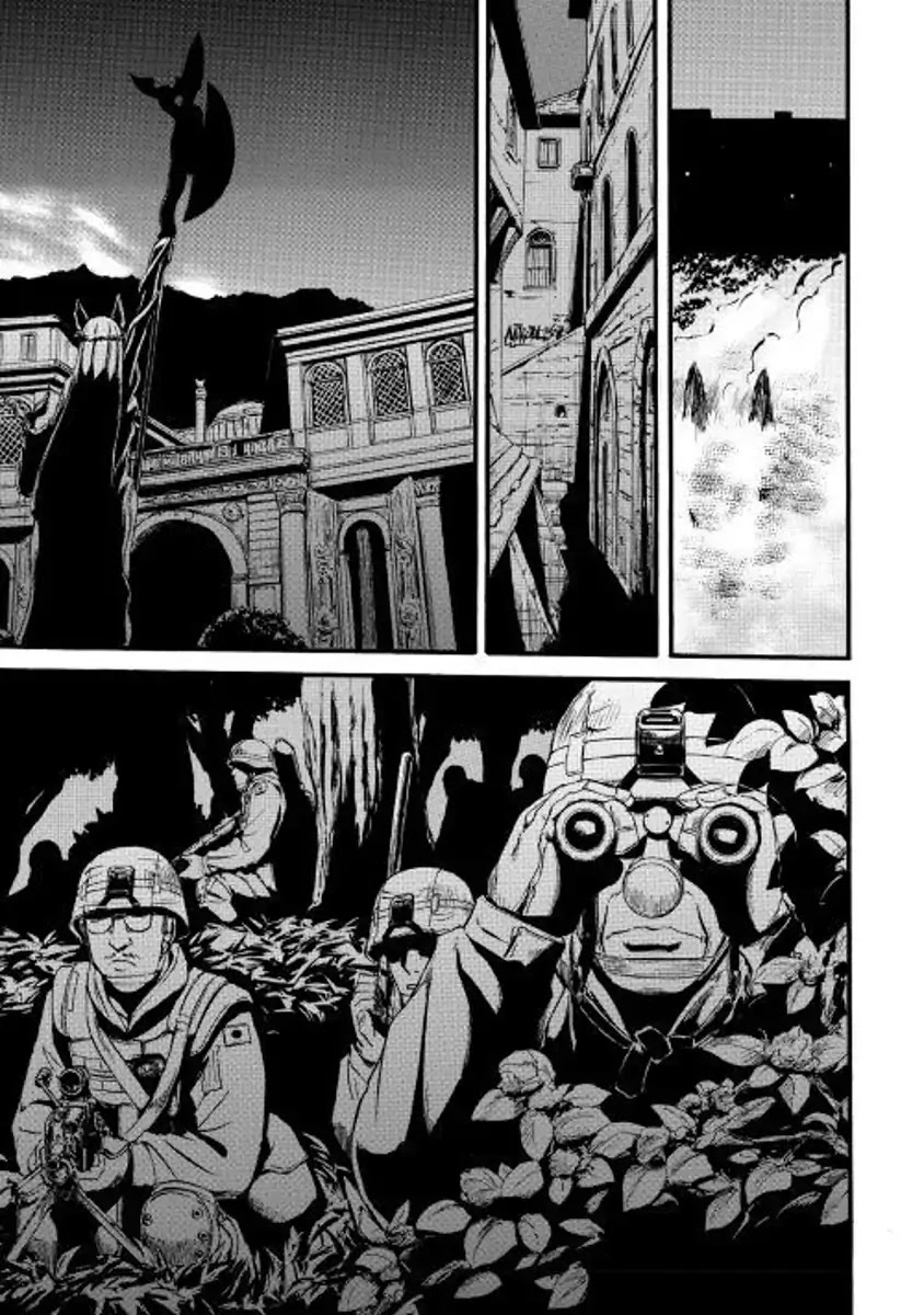 Gate - Jietai Kare no Chi nite, Kaku Tatakeri Chapter 74 page 21 - Chapter 74