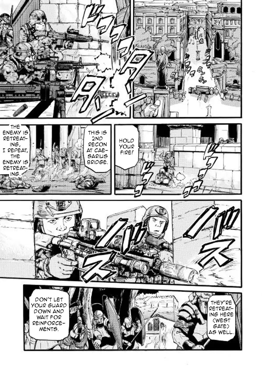 Gate - Jietai Kare no Chi nite, Kaku Tatakeri Chapter 76 page 23 - Chapter 76
