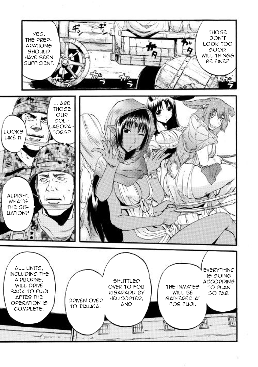 Gate - Jietai Kare no Chi nite, Kaku Tatakeri Chapter 77 page 14 - Chapter 77