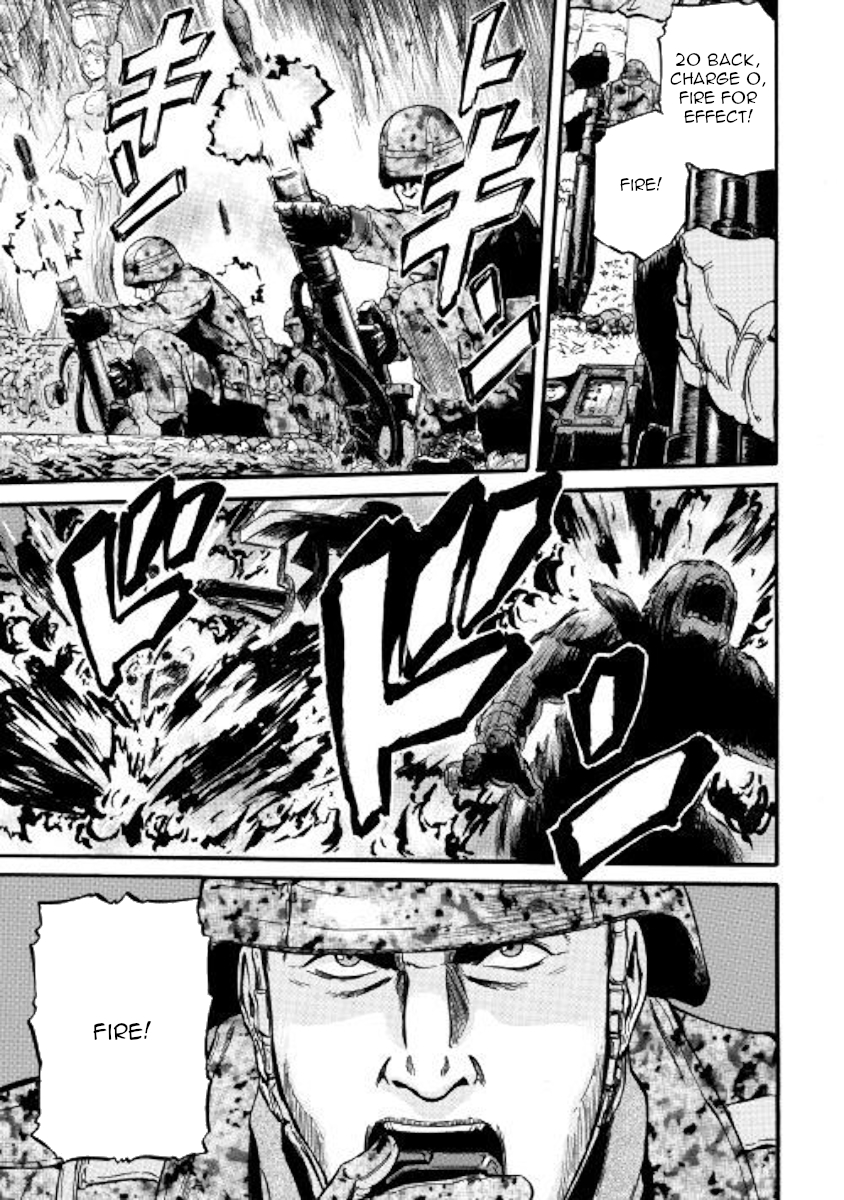 Gate - Jietai Kare no Chi nite, Kaku Tatakeri Chapter 77 page 22 - Chapter 77