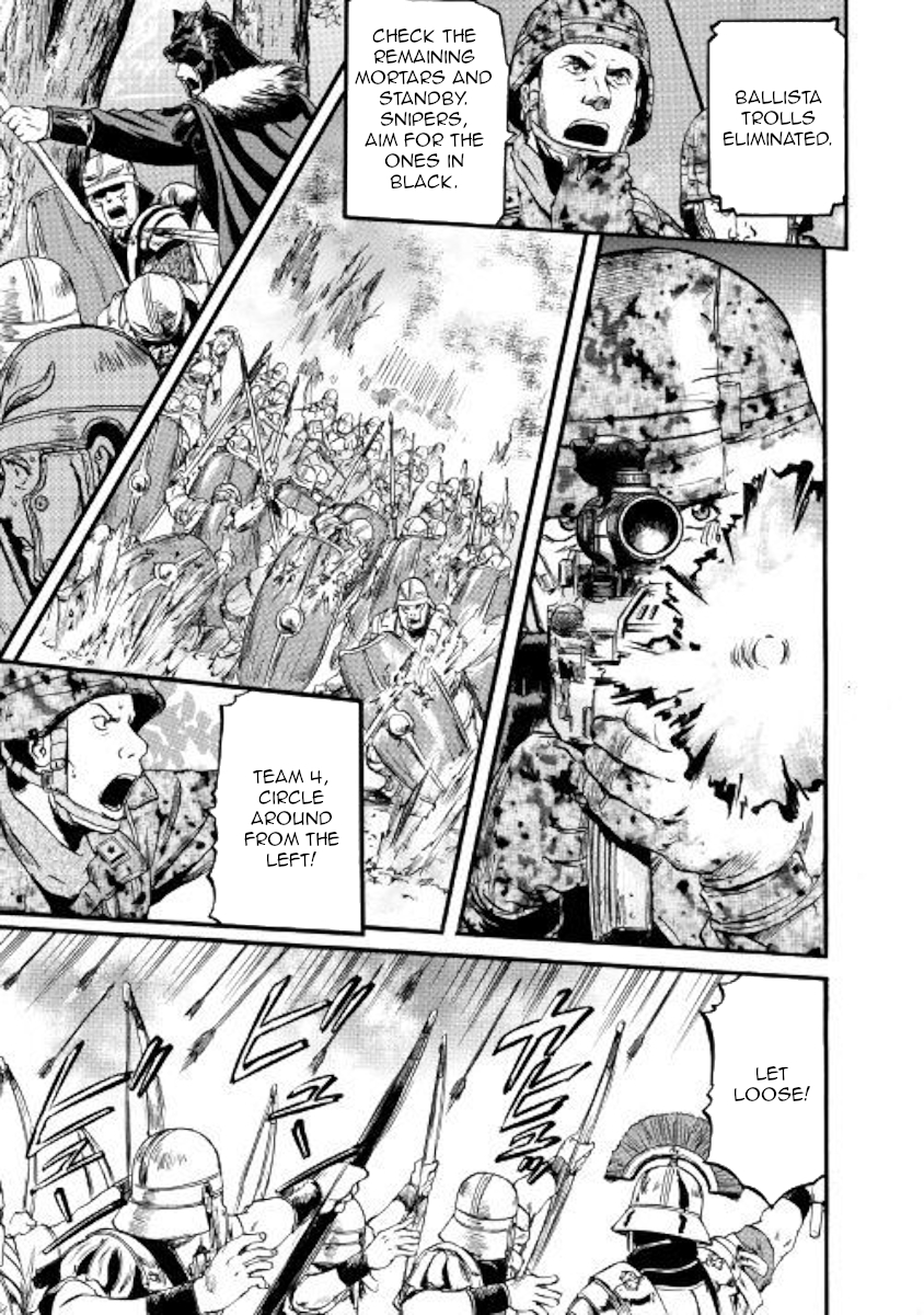 Gate - Jietai Kare no Chi nite, Kaku Tatakeri Chapter 77 page 27 - Chapter 77