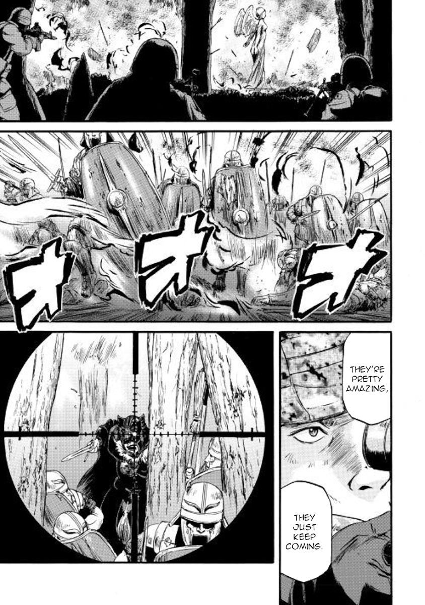 Gate - Jietai Kare no Chi nite, Kaku Tatakeri Chapter 77 page 31 - Chapter 77