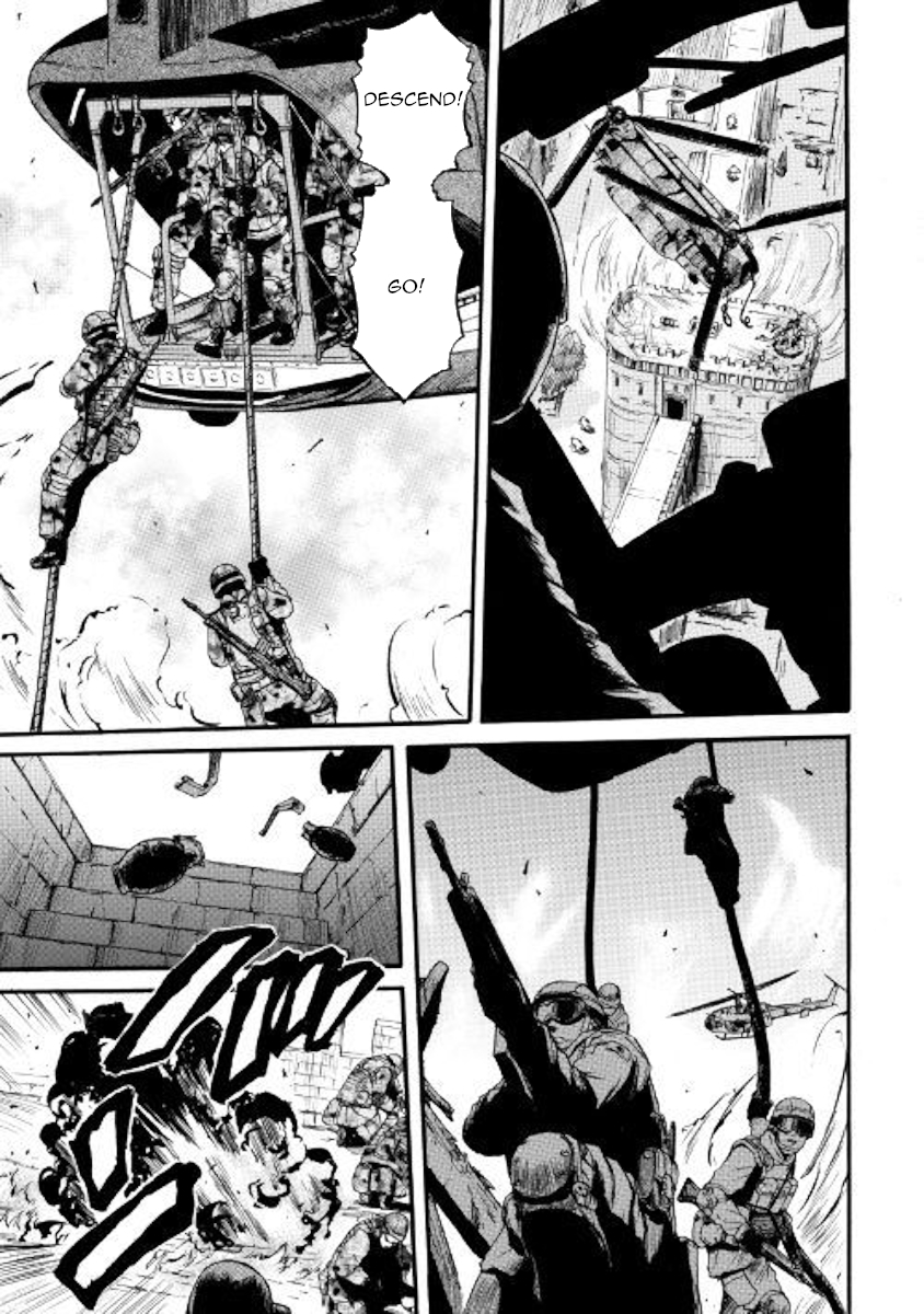 Gate - Jietai Kare no Chi nite, Kaku Tatakeri Chapter 77 page 4 - Chapter 77