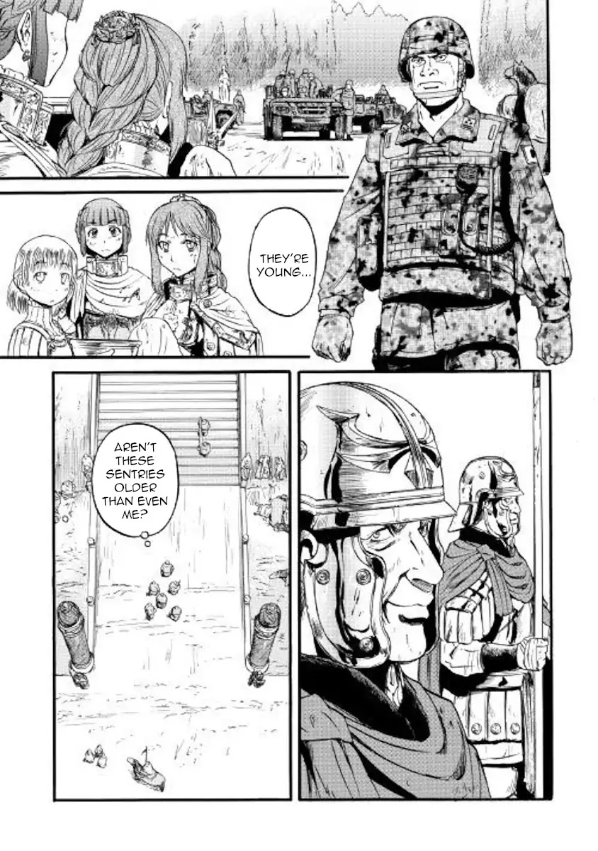 Gate - Jietai Kare no Chi nite, Kaku Tatakeri Chapter 78 page 21 - Chapter 78