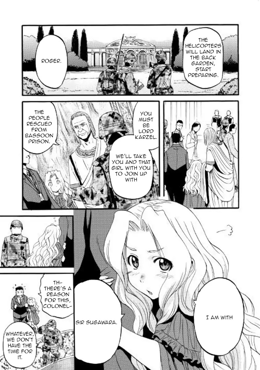 Gate - Jietai Kare no Chi nite, Kaku Tatakeri Chapter 78 page 23 - Chapter 78